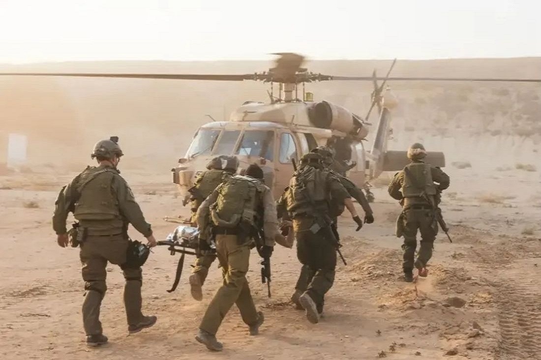 Heavy Ambush by Hamas Fighters for Zionist Forces