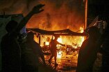 Zionist Occupiers Set Fire to Tents of Refugees and Journalists