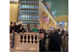 Pro-Palestinian Protesters Closed the Busy New York Area