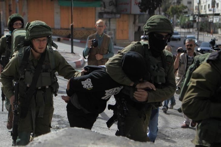 38 Palestinians Detained in Occupied West Bank
