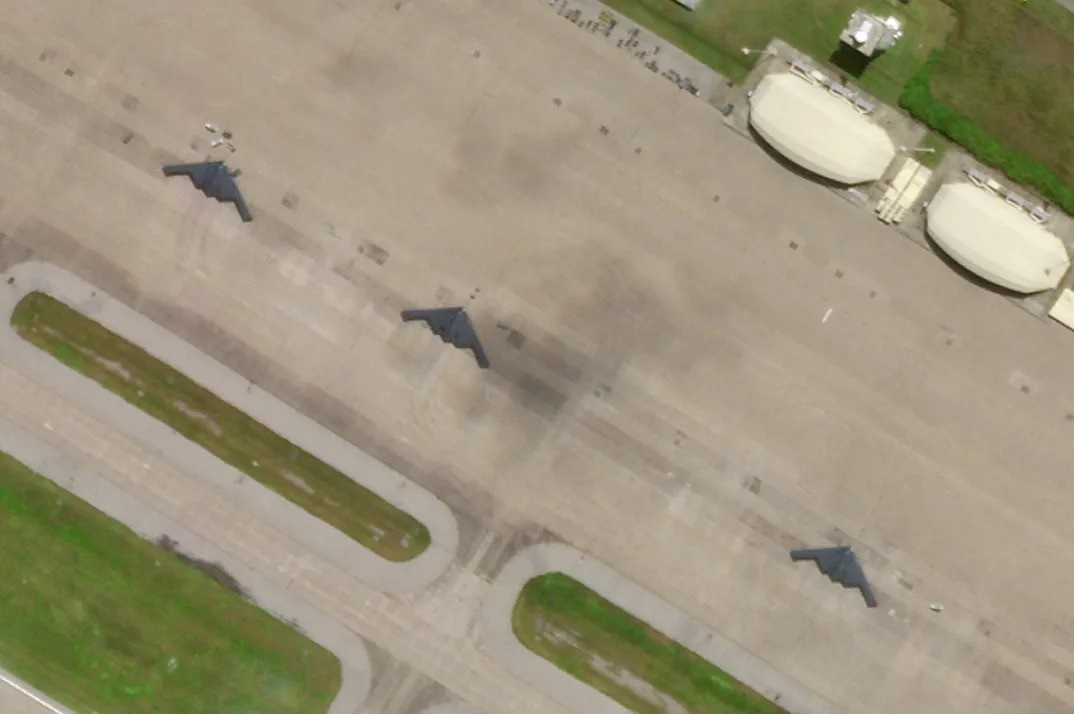 US Bombers Left Diego Garcia Base