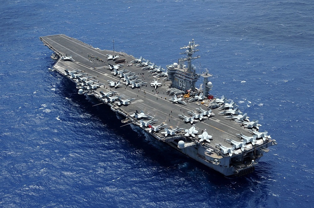 U.S. Aircraft Carriers Within Range of IRGC Navy Drones
