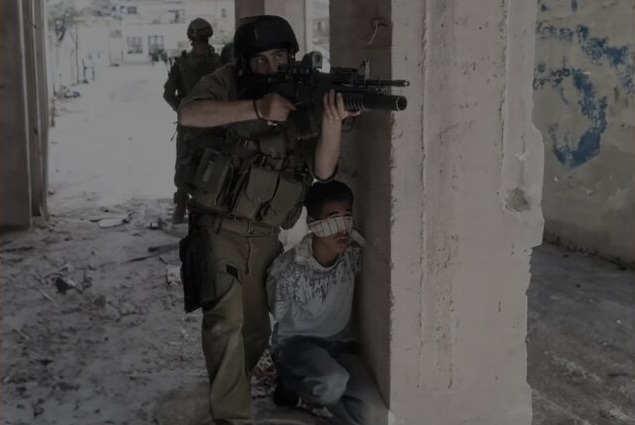 Palestinians as Human Shields of Zionist Forces