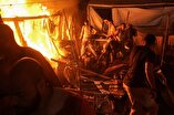 Zionist Drone Attack on Palestinian Refugee Tents in Gaza