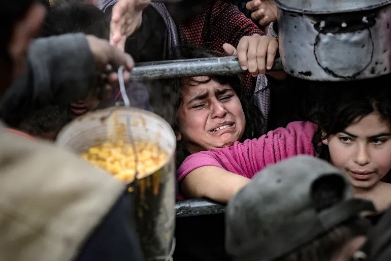 Gaza Health Ministry Reports 57 Martyrs from Hunger
