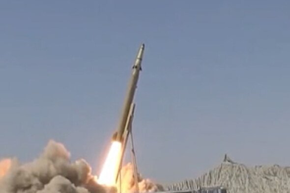 Qassem Basir Ballistic Missile; With a Range of 1,200 Kilometers