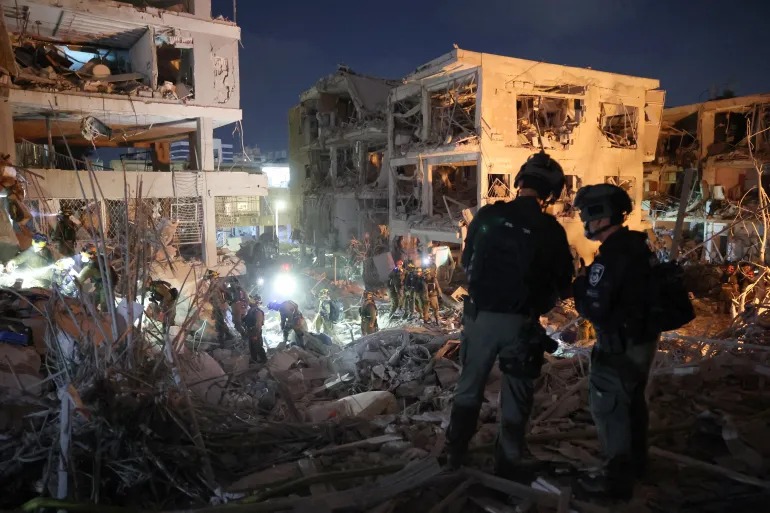 Iranian Missiles Pierce the Heart of Tel Aviv and Haifa