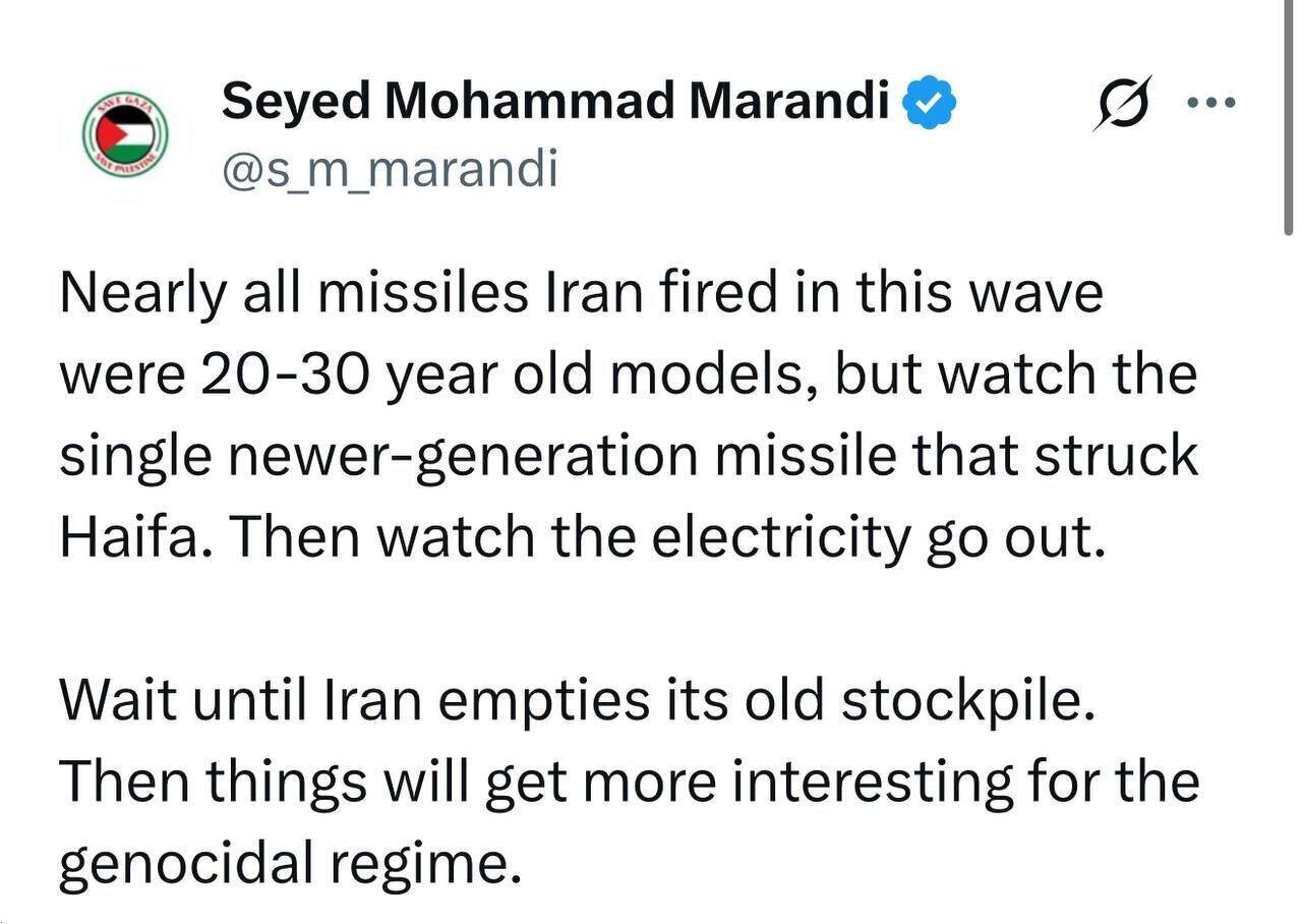 Iranian Missiles Pierce the Heart of Tel Aviv and Haifa