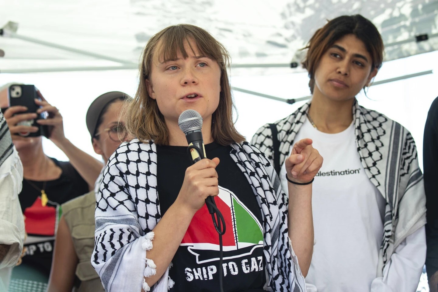 Thunberg Boards Gaza-Bound Aid Vessel in Bid to Break Israeli Blockade