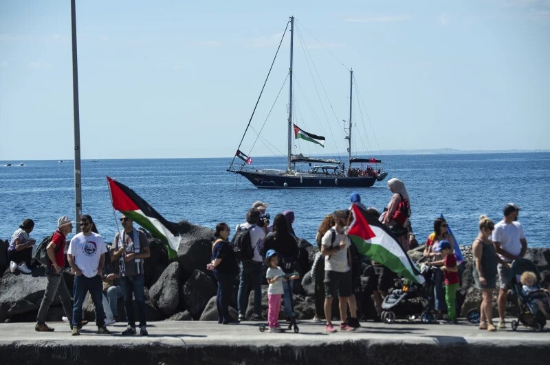 Thunberg Boards Gaza-Bound Aid Vessel in Bid to Break Israeli Blockade
