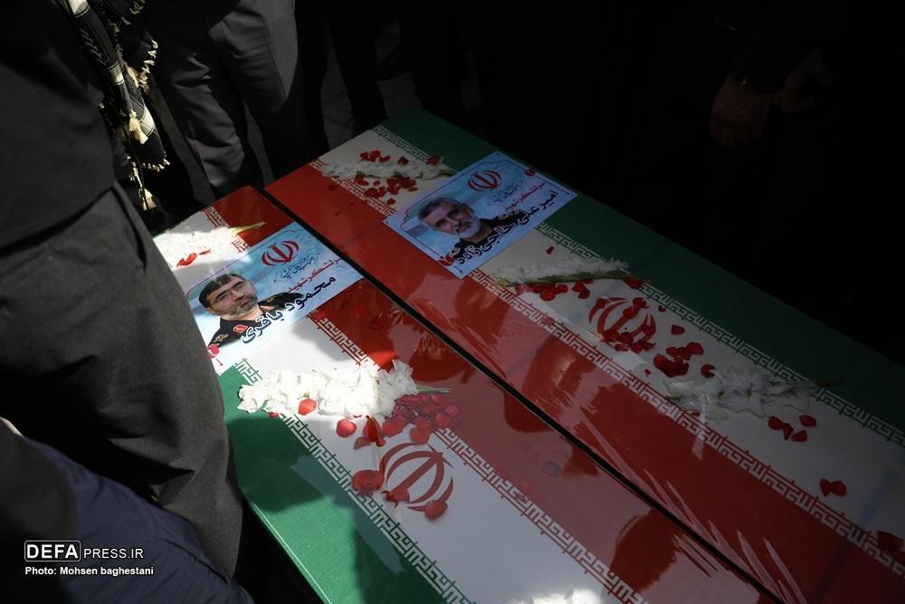 Funeral and Burial Ceremony of Martyrs Major Generals Hajizadeh and Bagheri