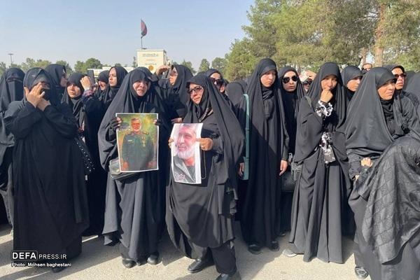 Funeral and Burial Ceremony of Martyrs Major Generals Hajizadeh and Bagheri