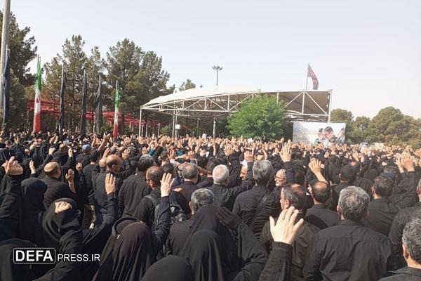 Funeral and Burial Ceremony of Martyrs Major Generals Hajizadeh and Bagheri