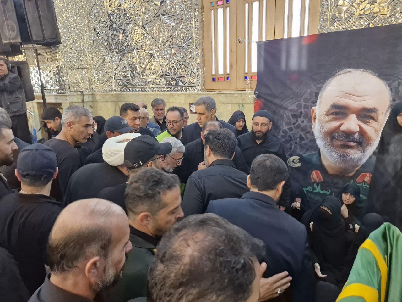 Funeral and Burial Ceremony of Martyrs Salami and Shane'i in the Shahr-e Rey