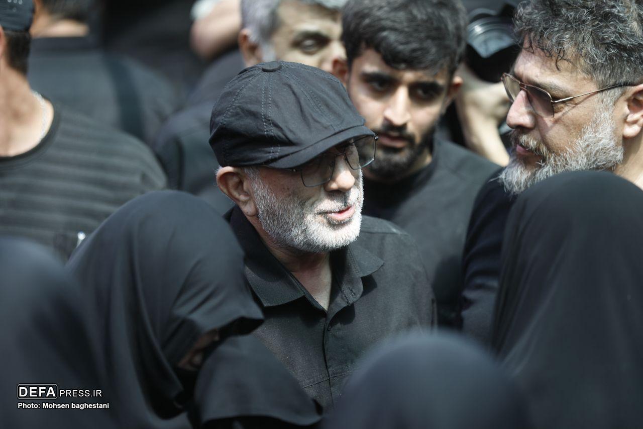 Quds Force Commander Attends Funeral Ceremony of Martyr Hajizadeh