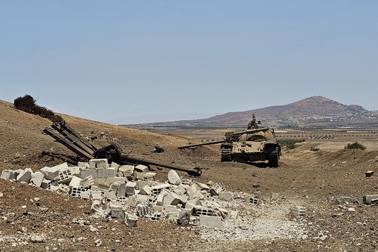 The Zionist Advance of the Extinguished Lowkey Into Syrian Territory