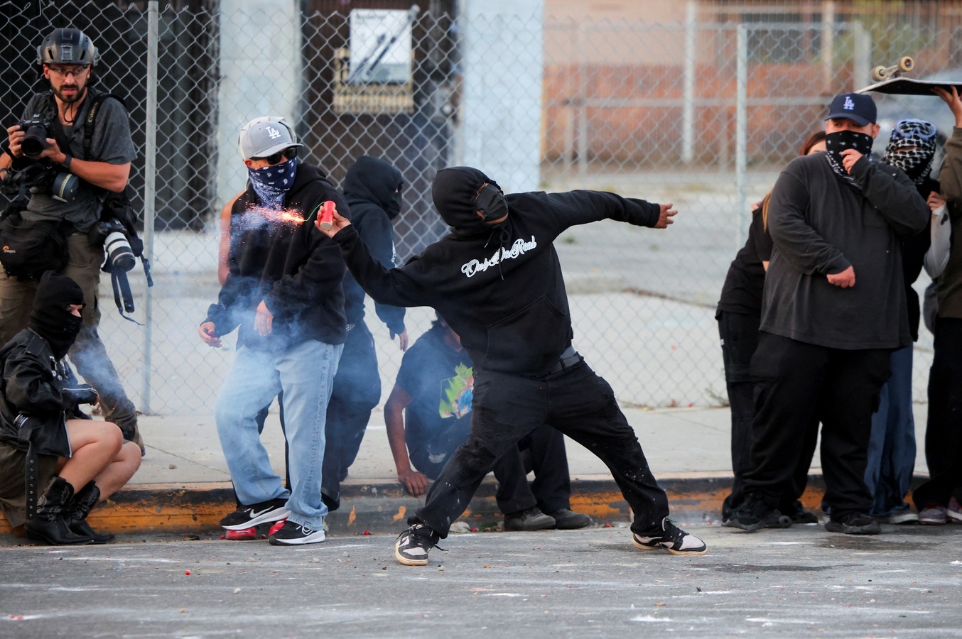 Tensions in LA