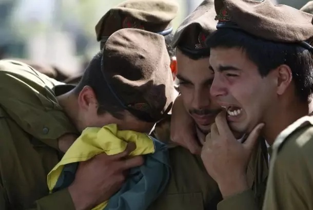 Soldiers Fleeing War to Death
