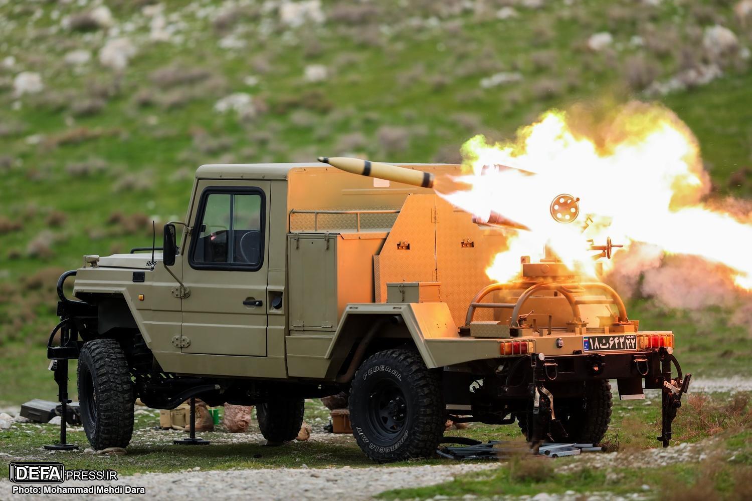 Saber Rattling by the IRGC Ground Forces with Artillery and Missile Units