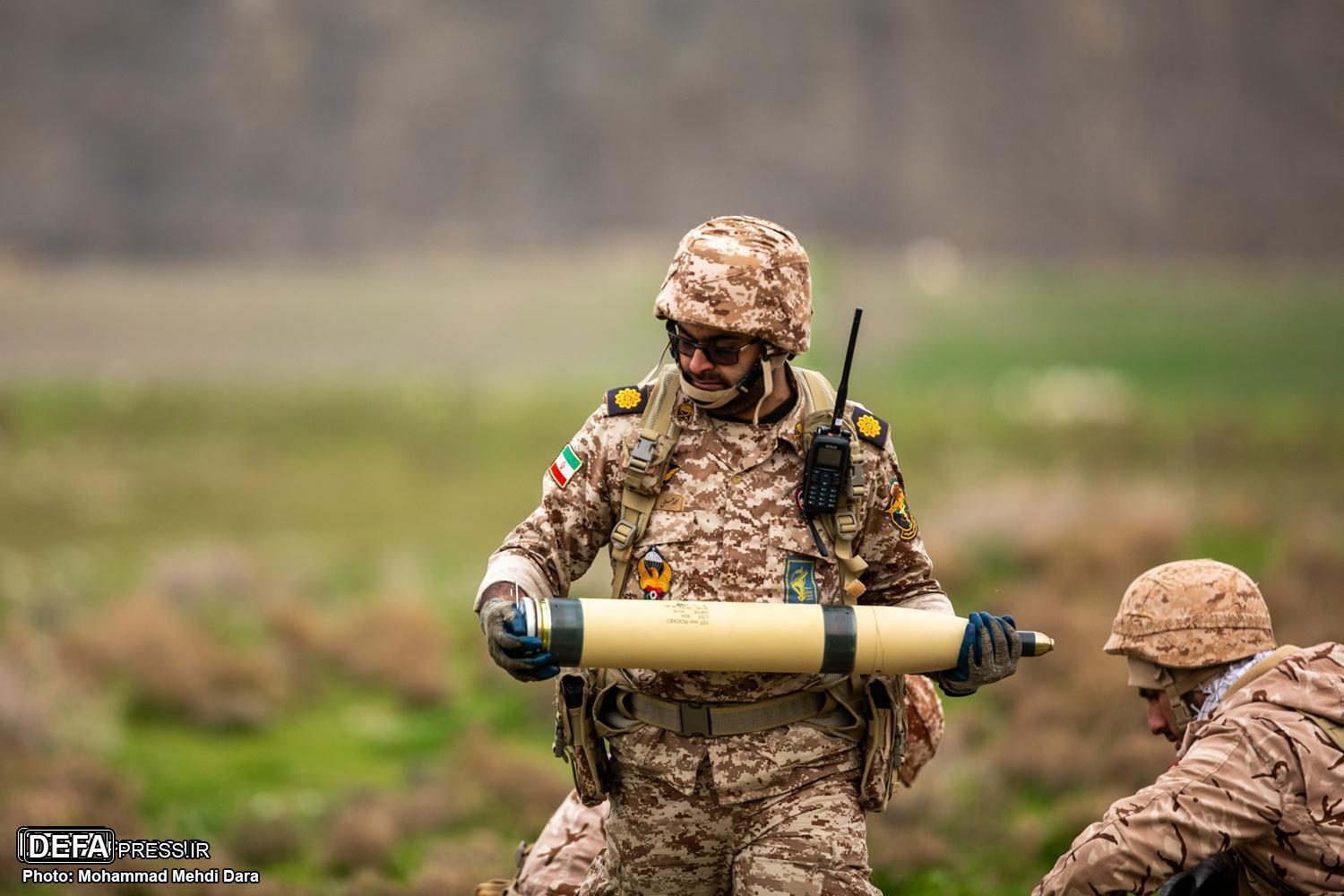 Saber Rattling by the IRGC Ground Forces with Artillery and Missile Units