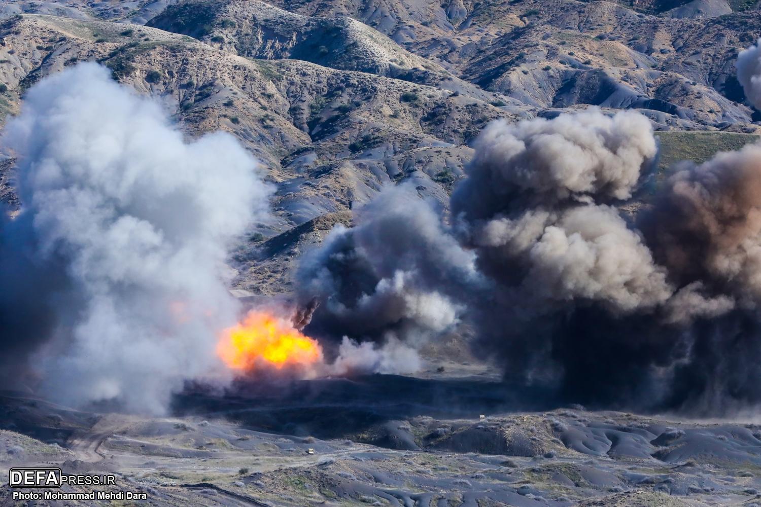 Saber Rattling by the IRGC Ground Forces with Artillery and Missile Units