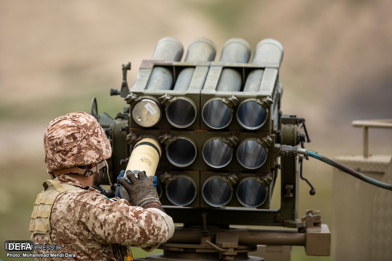 Saber Rattling by the IRGC Ground Forces with Artillery and Missile Units