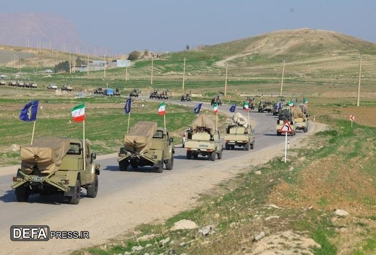 Saber Rattling by the IRGC Ground Forces with Artillery and Missile Units