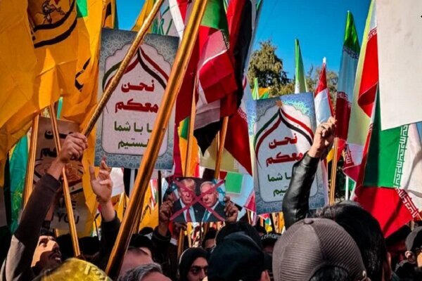 Iraqi Support for Iran Against American and Israel Threats