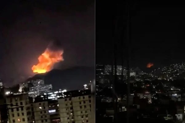 Multiple Explosions in the Venezuelan Capital