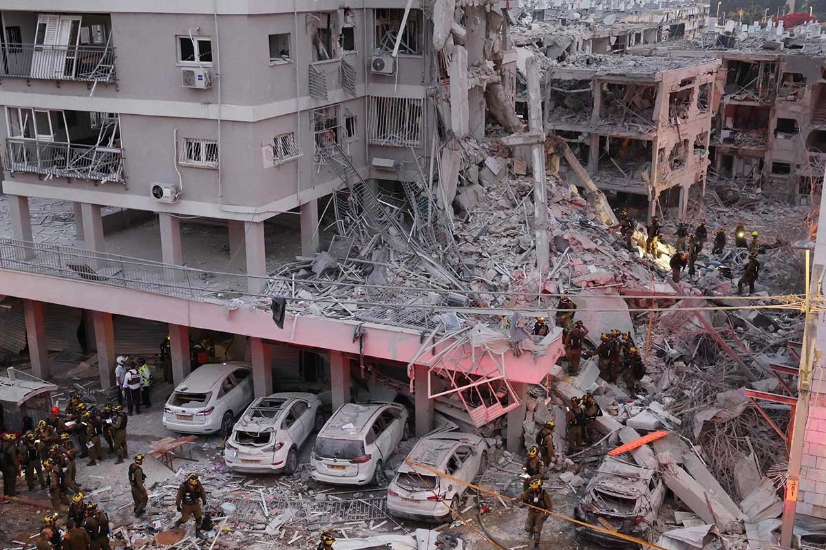 Only One Iranian Missile Brought This Disaster to the Zionists