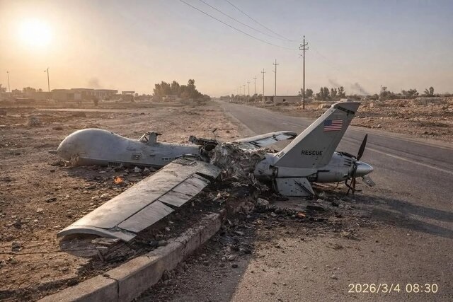 5 American Zionist Drones Were Caught in the IRGC’s Air Defense