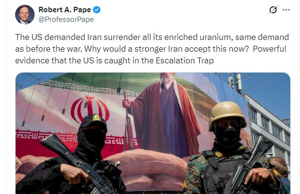 America Is Caught in the Trap of Escalating Tensions America Is Caught in the Trap of Escalating Tensions