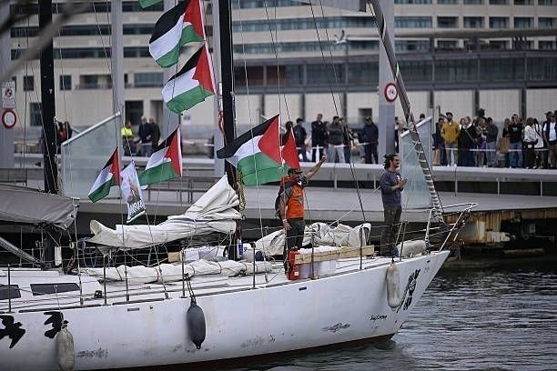 Sumud Flotilla Moves Towards Gaza Sumud Flotilla Moves Towards Gaza
