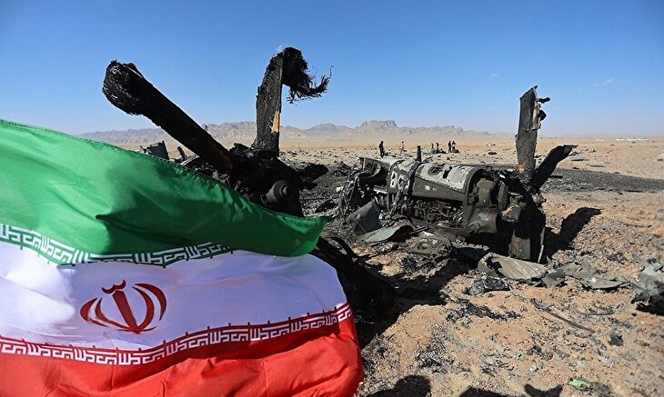 American Fighter Destroyed in Iran