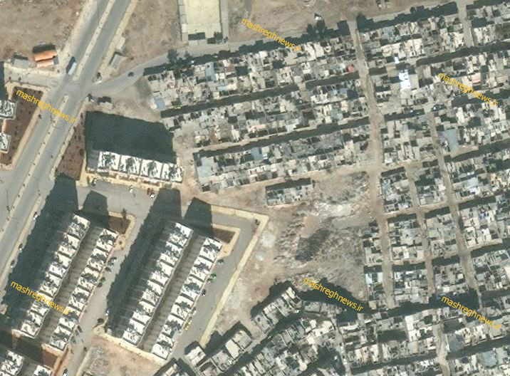حلب قبل و بعد از هجوم تروریست‌ها+ تصاویر ماهواره‌ای