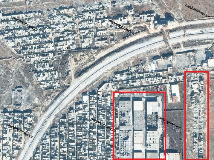 حلب قبل و بعد از هجوم تروریست‌ها+ تصاویر ماهواره‌ای