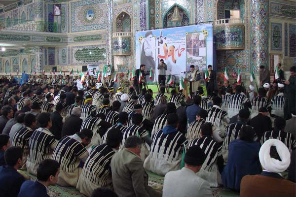 مراسم گرامیداشت سالروز بیعت مردم چهارمحال و بختیاری با امام خمینی(ره)