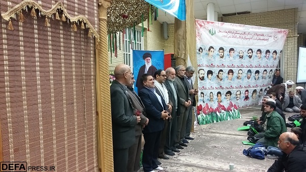 یادواره «59 شهید سنگرساز بی سنگر» قم به  روایت تصویر