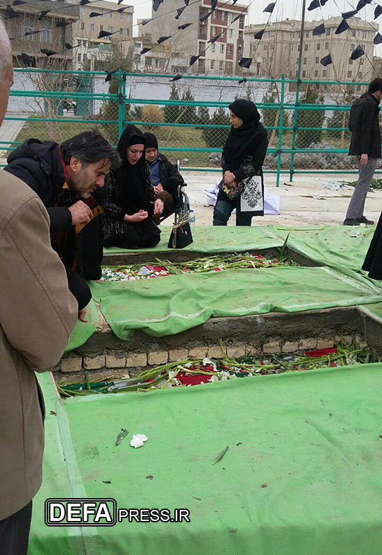 تشییع پیکرهای شهدای گمنام در منطقه 15 تهران +تصاویر