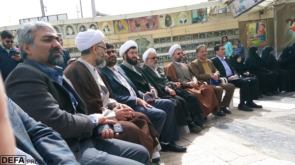 تمثال هنرمند شهید «محمدباقر ربانی» در قم رونمایی شد