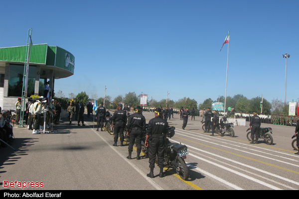 تصاویر / صبحگاه مشترک نیروی انتظامی استان گلستان