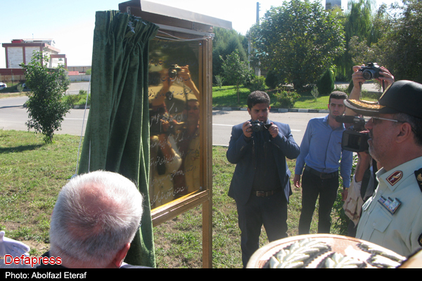 تصاویر / افتتاح یادمان شهید گمنام نیروی انتظامی گلستان