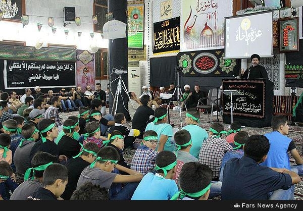 مراسم عزاداری اباعبدالله الحسین(ع) در لاذقیه سوریه+ تصاویر