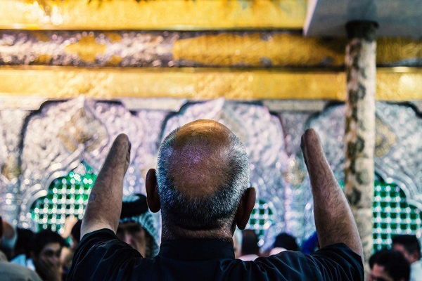 عکس/ چه زیباست، سلام دادن به ارباب بی‌کفن