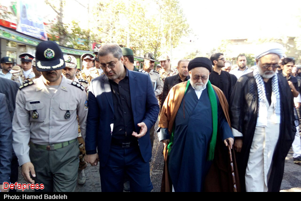 تشییع پیکر شهید محمود شهرکی در مینودشت + تصاویر