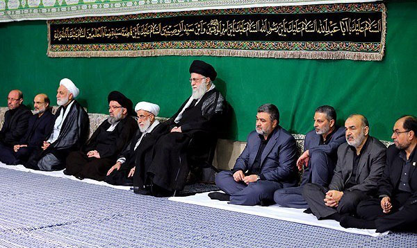 سخنرانی صدیقی و مداحی حدادیان در حسینیه امام خمینی