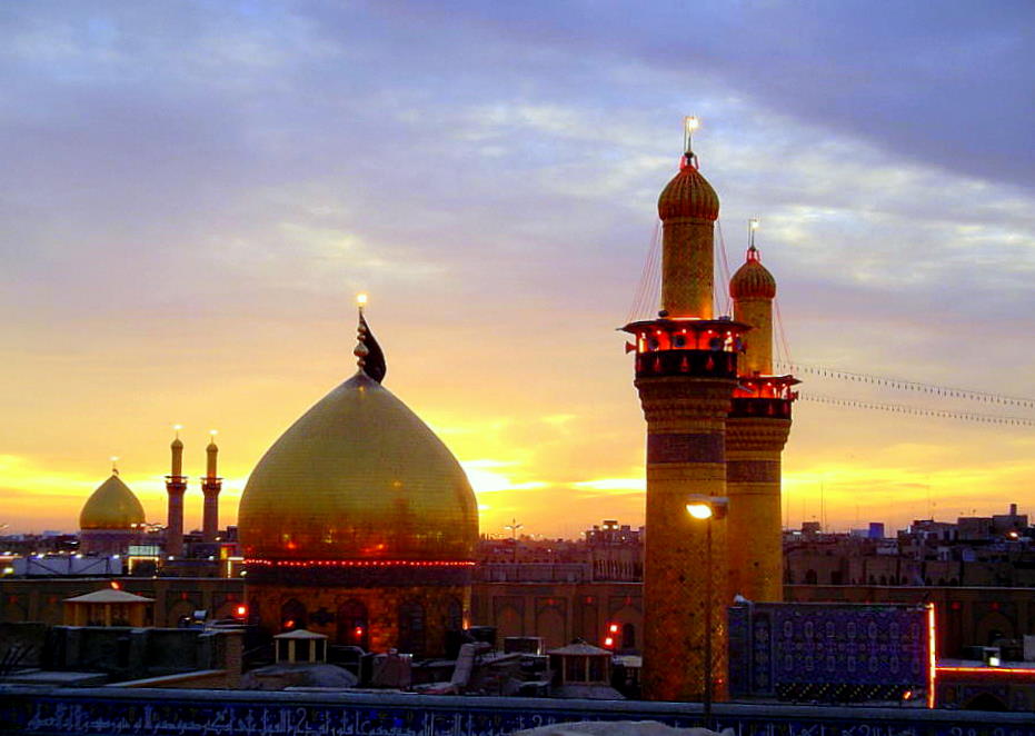 کربلا سیاهپوش شد کربلا سیاهپوش شد