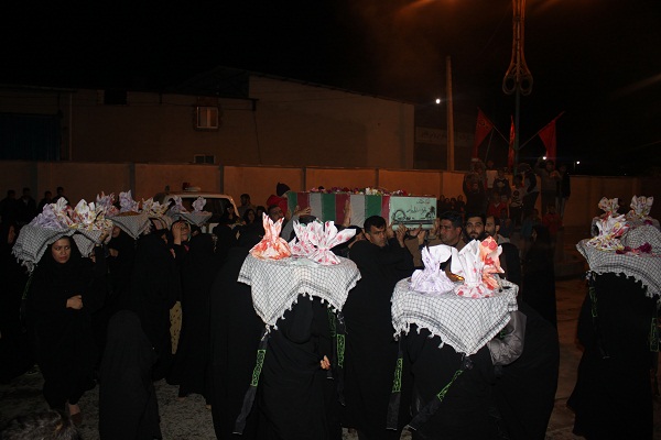 برگزاری مراسم وداع با شهید گمنام 19 ساله در روستای سمسکنده ساری