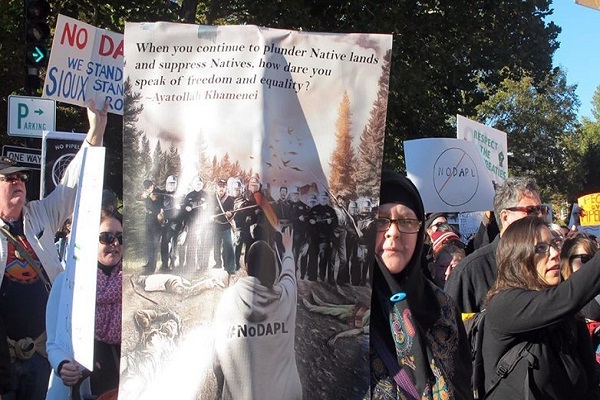بیانات «امام خامنه‌ای» در تظاهرات بومیان آمریکا+ تصاویر