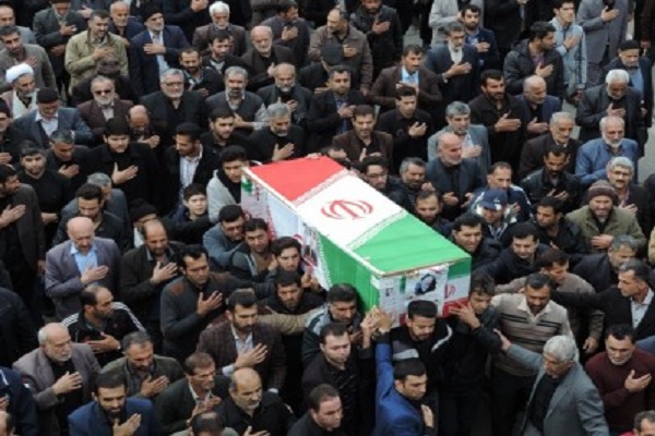 مراسم تشییع پیکر مطهر پدر شهیدان «طوسی» در نکا برگزار شد + تصویر